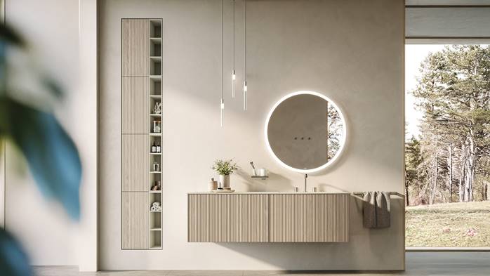 meuble de salle de bains de l'usine Artesi à la Solodec à Toulouse aucamville